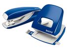 LEITZ Bucatrice/Cucitrice WOW 5095 5095-10-36 blu, Bundle 30 fogli (4002432396290)
