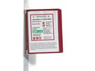 DURABLE Vario Magnet Wall, 5 Sherpa A4 591403 Set, rot (4005546987590)