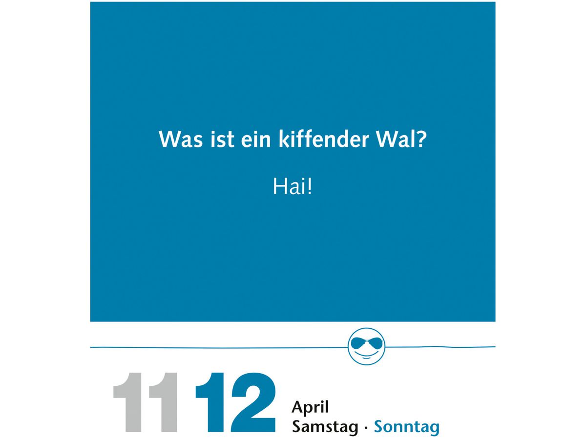 HARENBERG Abreisskalender 2026 3309759+26 Beste Witze DE 11x14cm (9783840036323)
