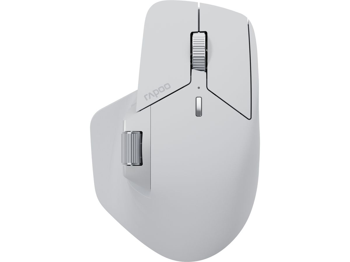 RAPOO MT760L Wireless Mouse Grey 12528 Multi-Mode (6940056125286)