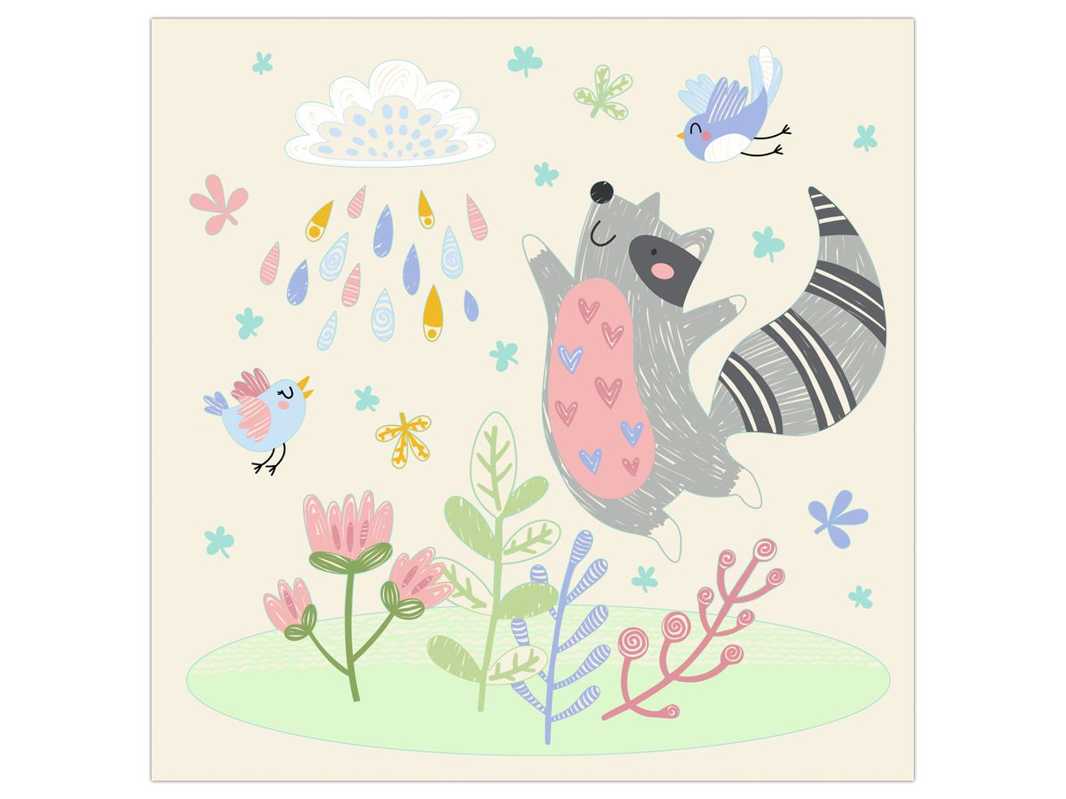 URSUS Immagini magiche da grattare 24560003F Amici della foresta, 21x21cm (4008525256922)