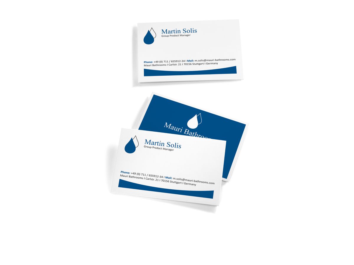 SIGEL Biglietti da visita 85x55mm LP850 bianco, 225g dopp.f. 100 pezzi (4004360999833)