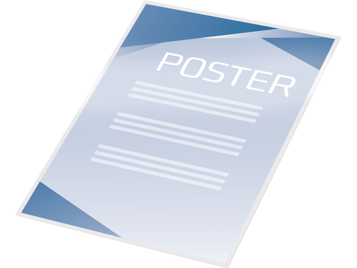 GBC Pochettes à plastifier A3 3745104 hautebrillant, 75my 100 pcs. (0033816029408)