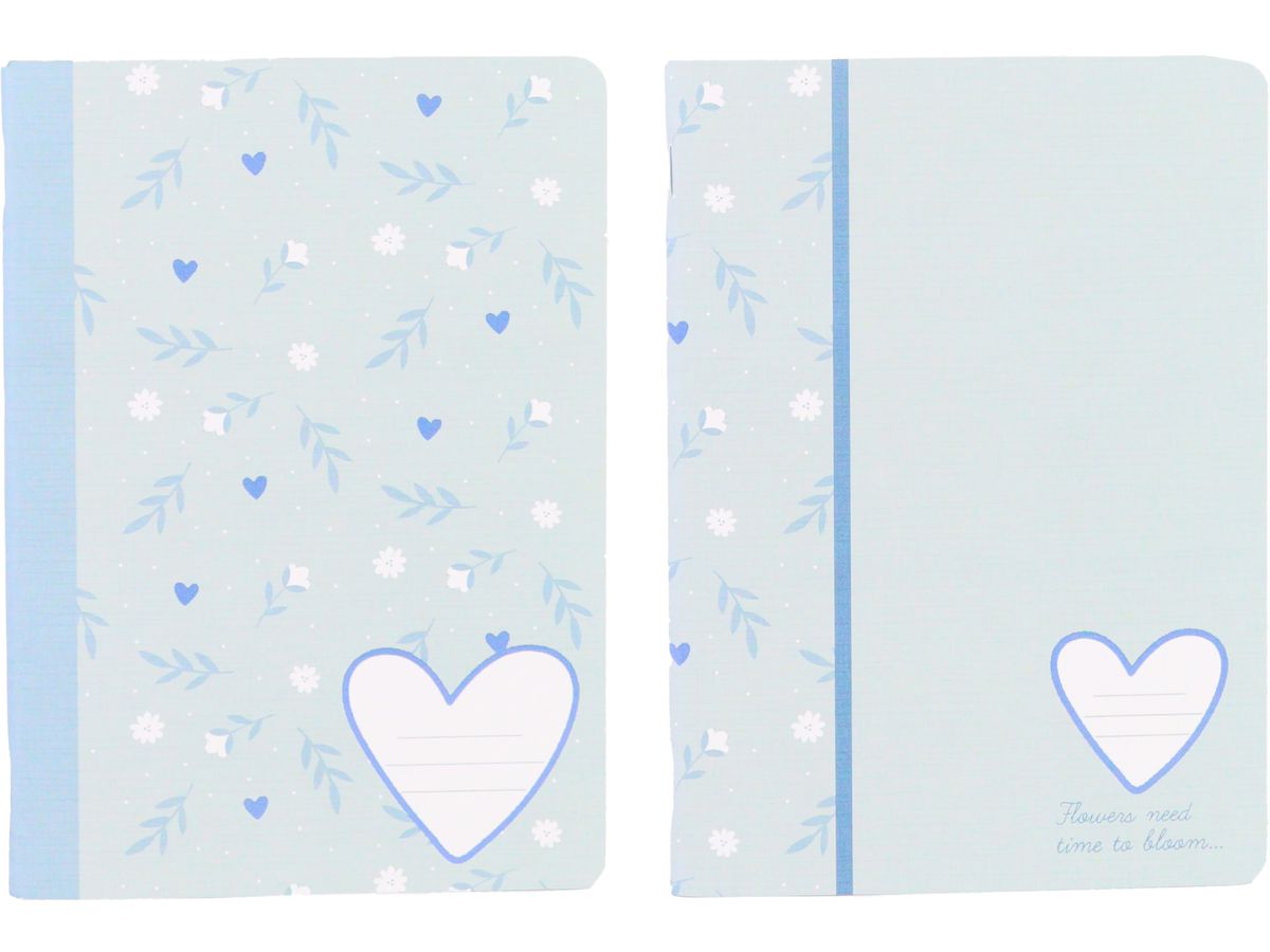 ANCOR Notizheft A4 117776 B'LOG SWEET BLUE,liniert 48 B. (5604730117776)