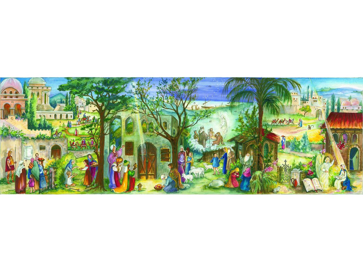 SELLMER Adventskalender 59x21cm RS260 (4025985202603)