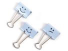 RAPESCO Foldback Clip Emoji 32mm 1353 hellblau 20 Stück (5018505025935)