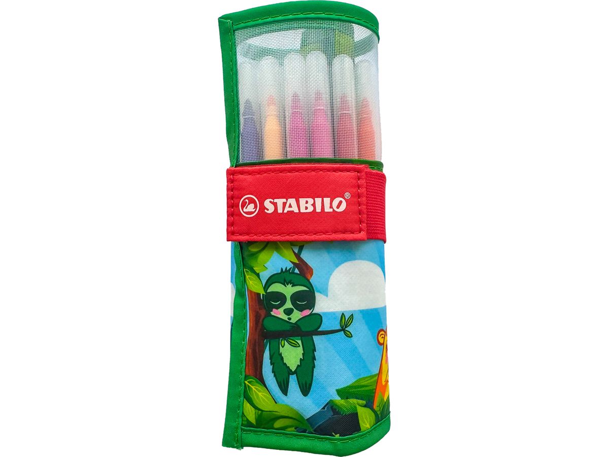 STABILO Fasermaler Power Animal 2mm CH280/18-07 grün 18 Stück (4006381630108)