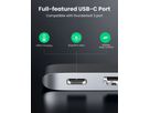UGREEN USB-C 5in2 Hub, Grey 60559 HDMI,3xUSB-A,USB-C MB Pro/Air (6957303865598)