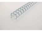 GBC Drahtbinderücken 8mm A4 RG810570 weiss, 34 Ringe 100 Stück (5019577190194)