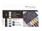 TOMBOW Set di calligrafia WS-BS WS-BS-6P Fudenosuke, pastel 6 pezzi (4003198111745)