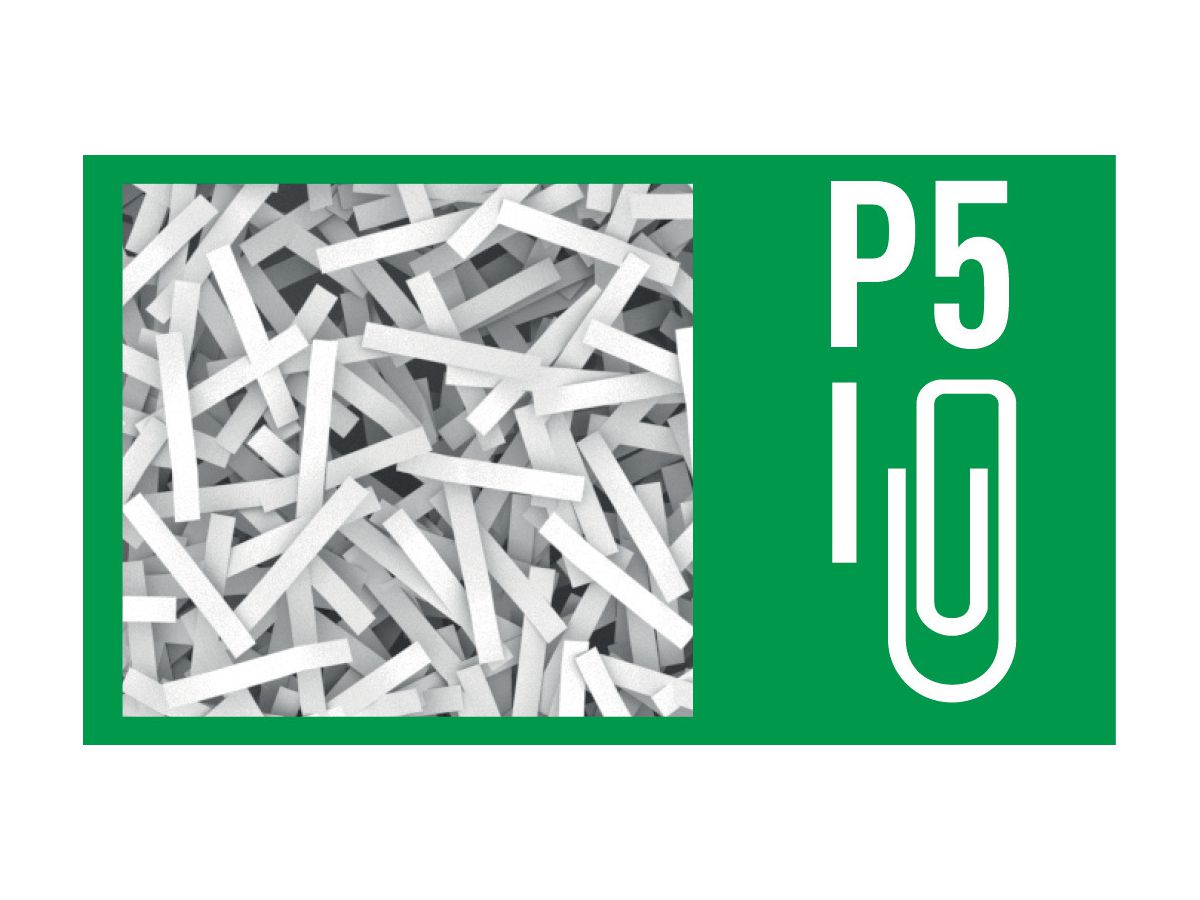 LEITZ Aktenvernichter IQ Protect 8094-20-00 4M, P-5, 14lt (4002432127191)