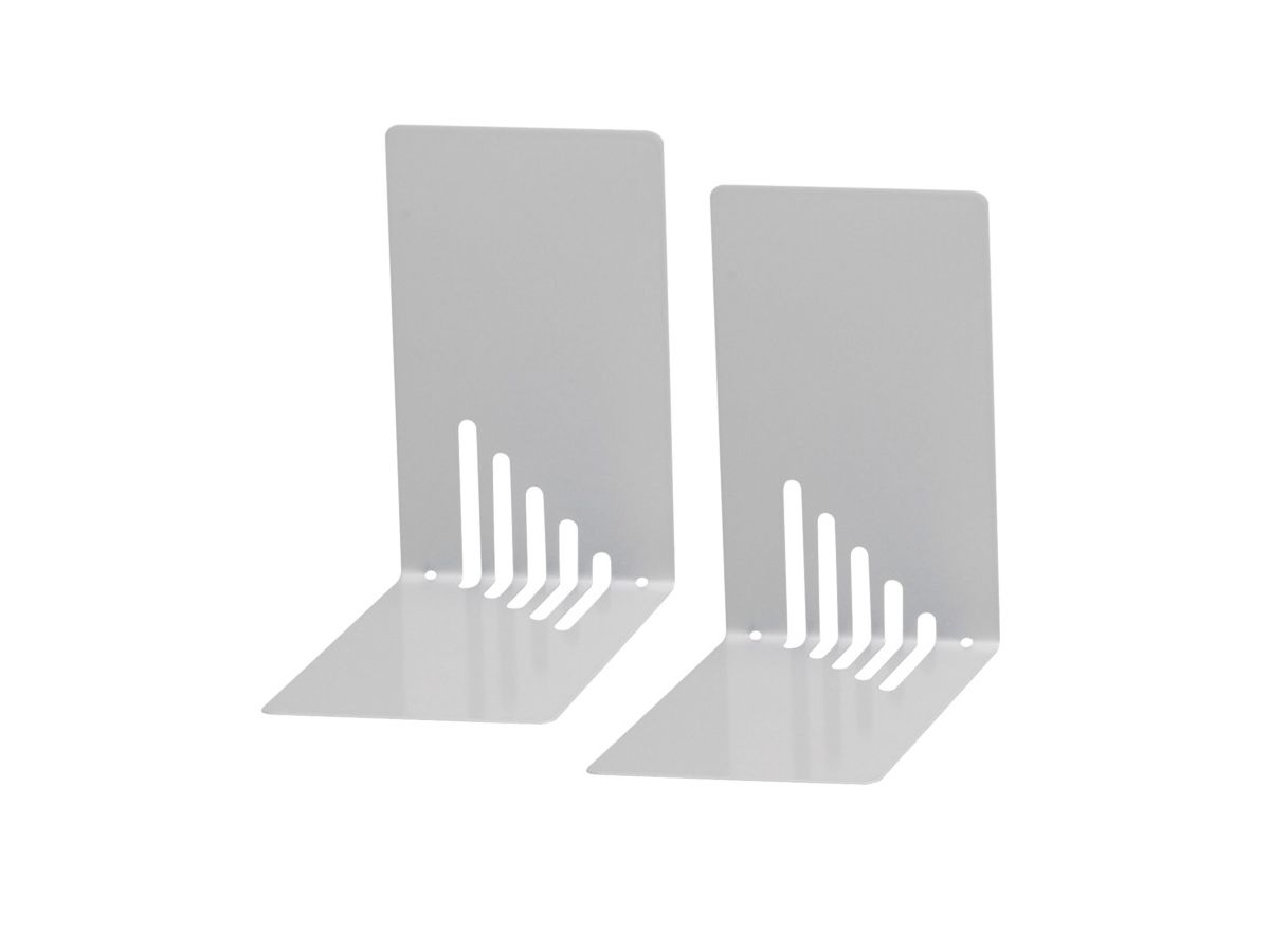 MAUL Buchstütze schmal 4.05 silber 2 Stück (4002390016308)