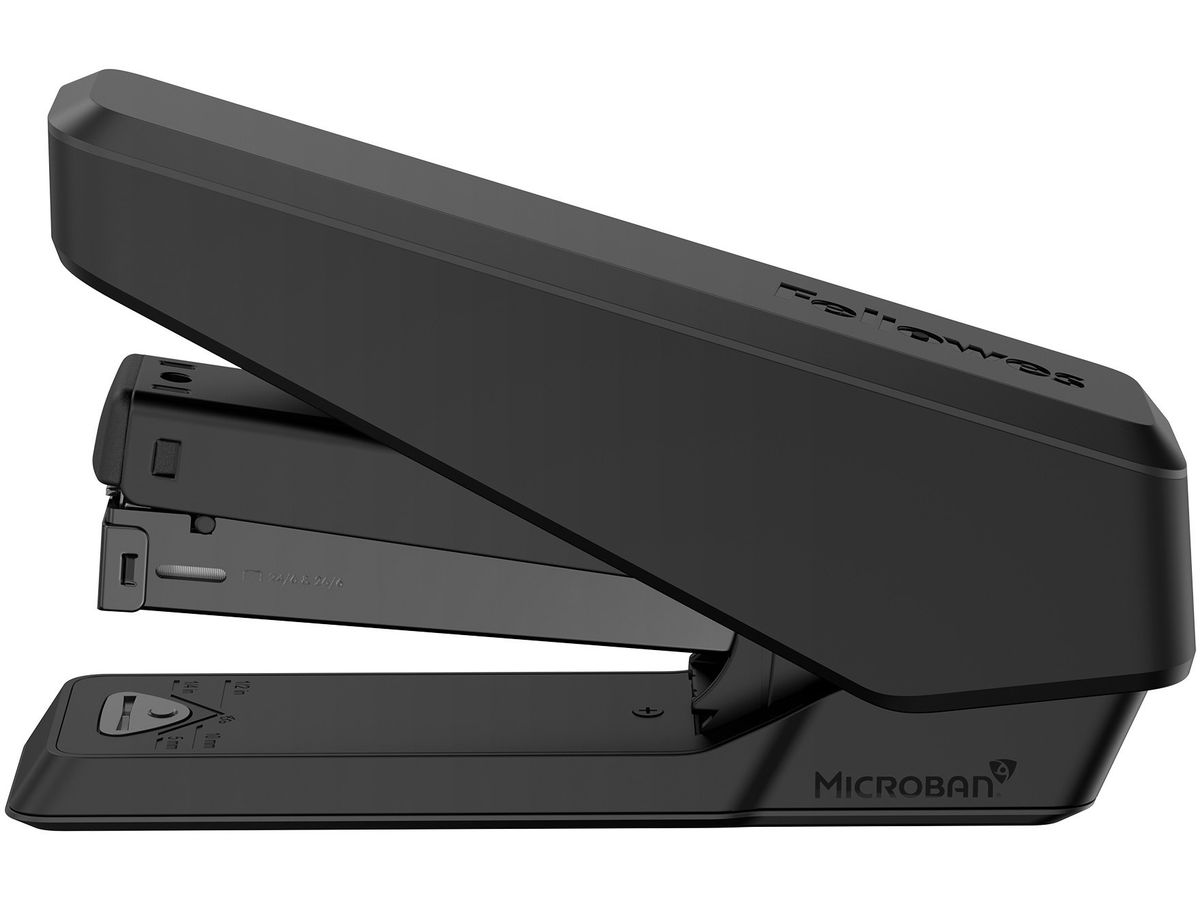 FELLOWES Heftgerät EasyPress LX850 5013001 Microban, schwarz 25 Blatt (0043859776610)