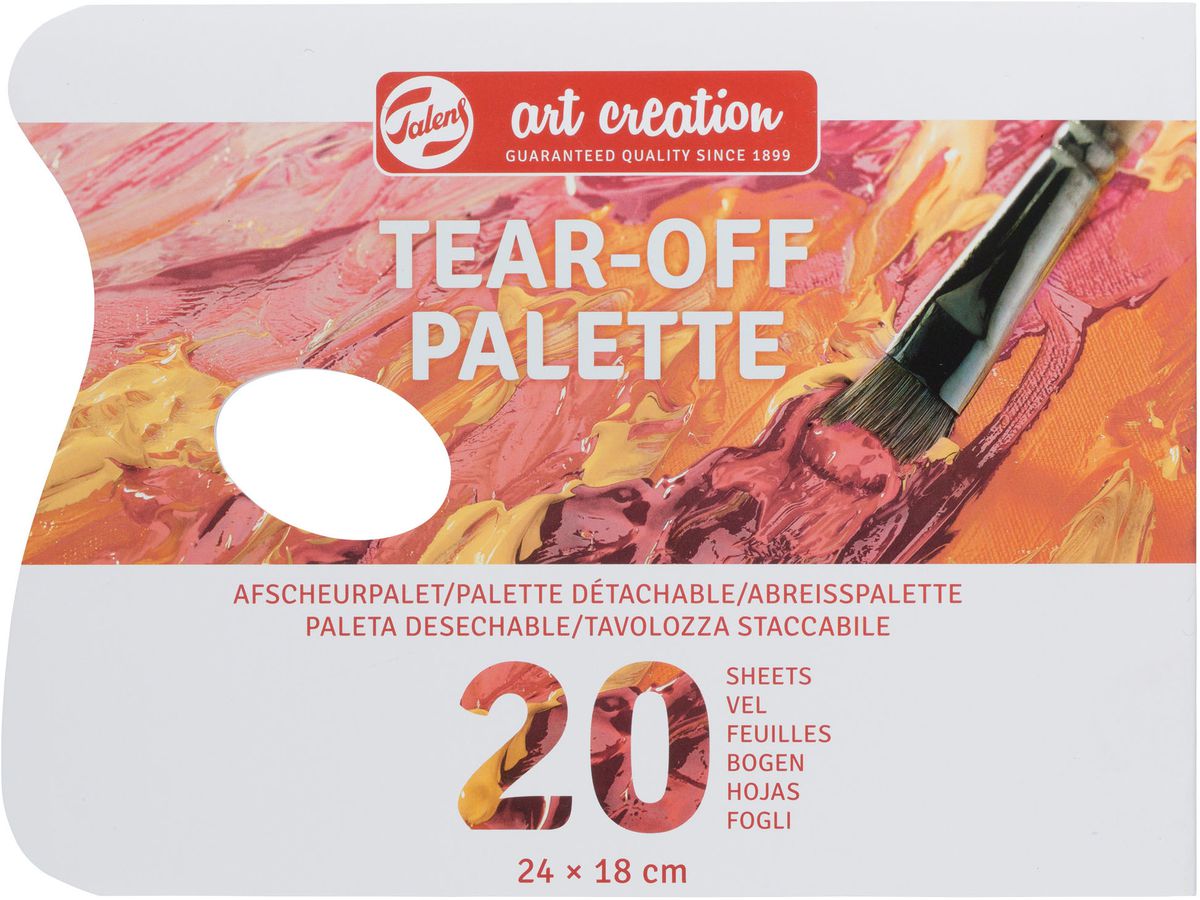 TALENS Palette couleurs 18x24cm 9067001M déchirable 20 feuilles (8712079344146)