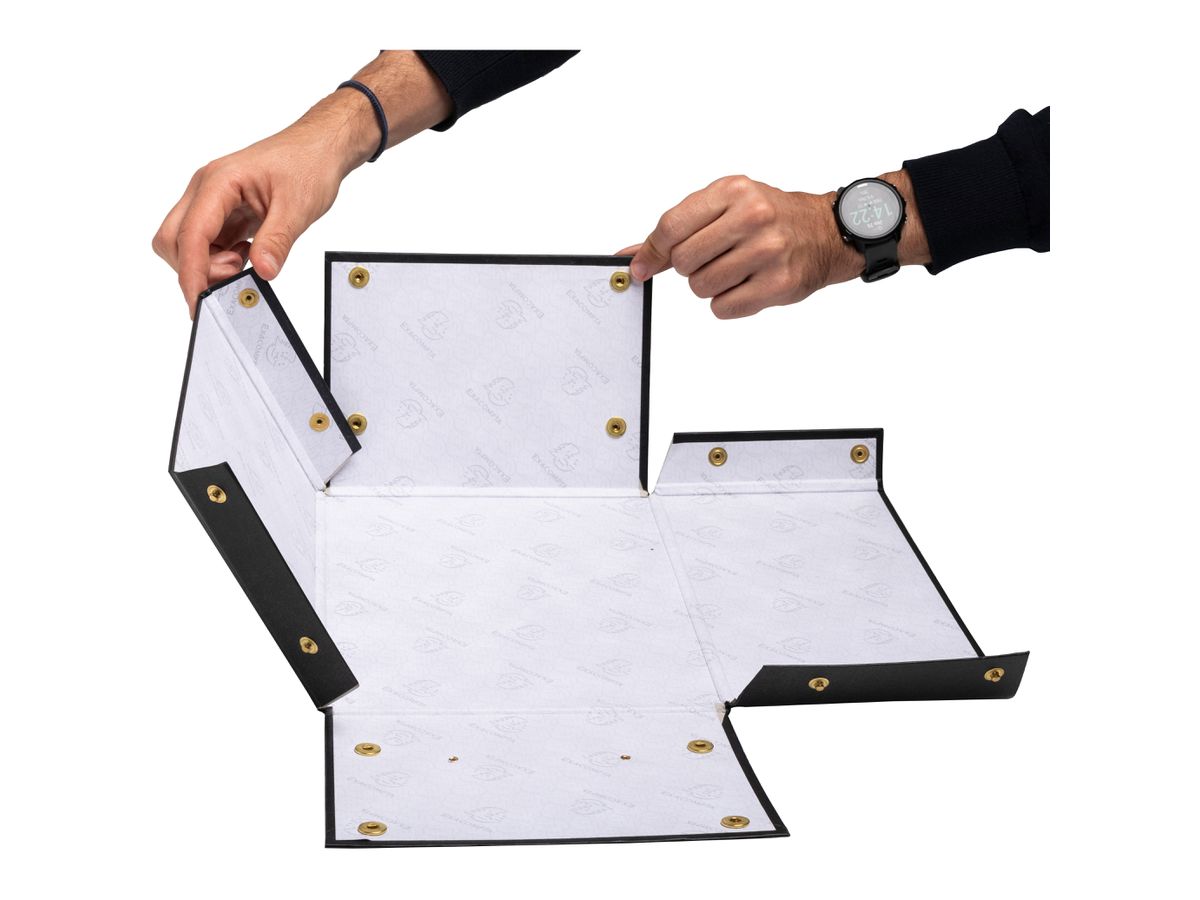 EXACOMPTA Scatola portaoggetti Neo Deco 62251E nero, A5+ 20x26x15cm (3130630622512)