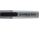 EDDING Textmarker 345 345-12 gris argent (4004764841592)
