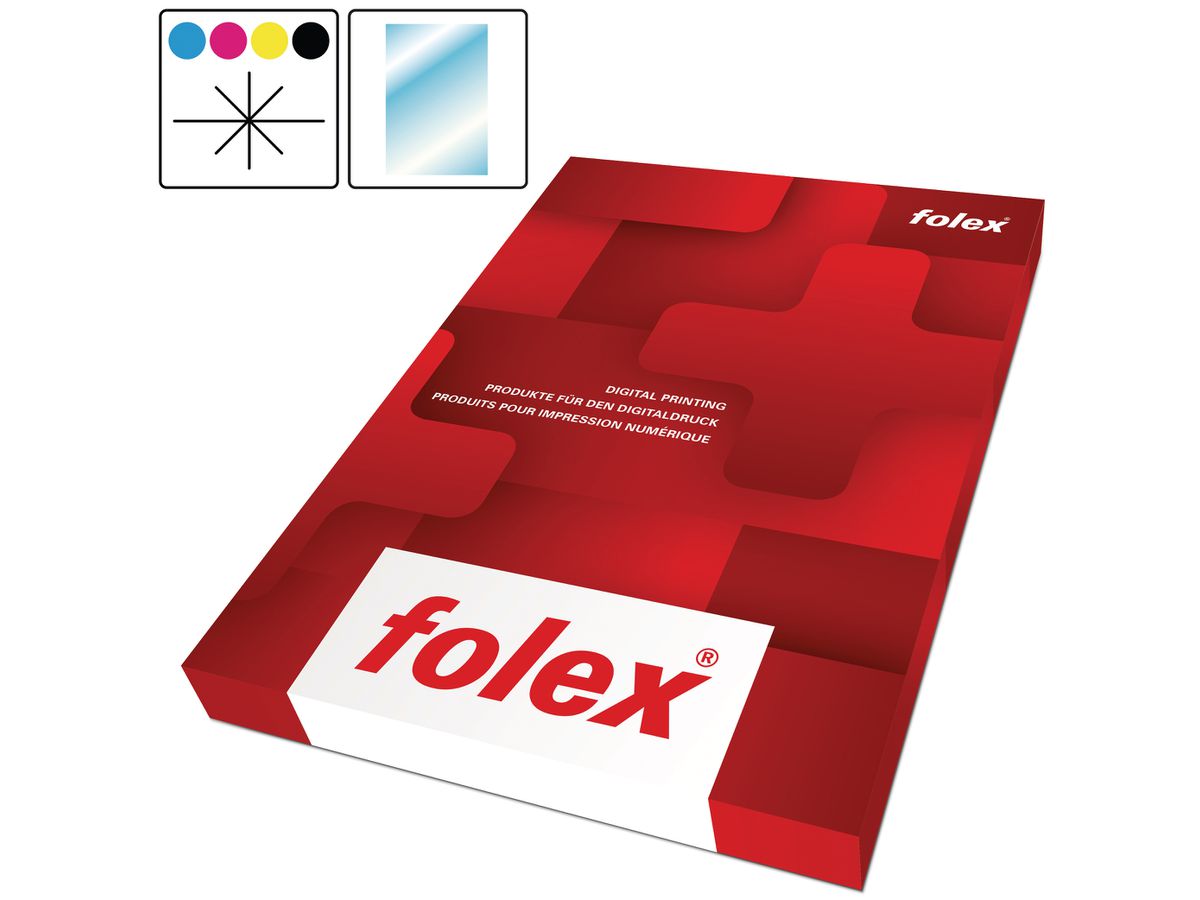 FOLEX Foglio Laser A4 BG71 100my 100 fogli (7610689083596)