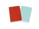 MOLESKINE Notizheft 2x 10.5x6.5cm 620497 blanko, korall/marine, 56 S. (8058647620497)