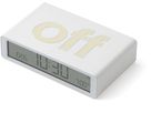 LEXON Réveil Flip Classic LR157W9 blanc, USB-C (3660491209343)