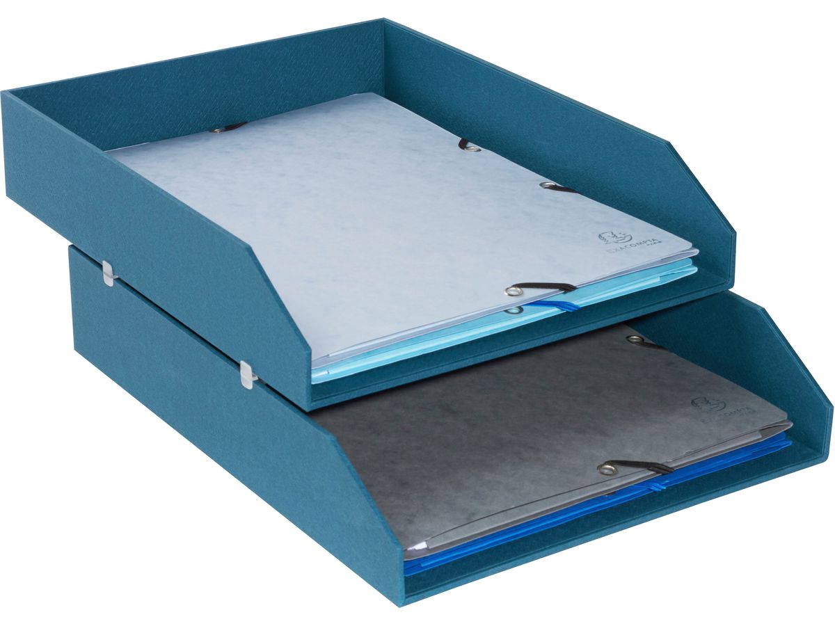 EXACOMPTA Briefkorb OfficeByMe A4+ 14603E 2er-Set, blau (3130630146032)