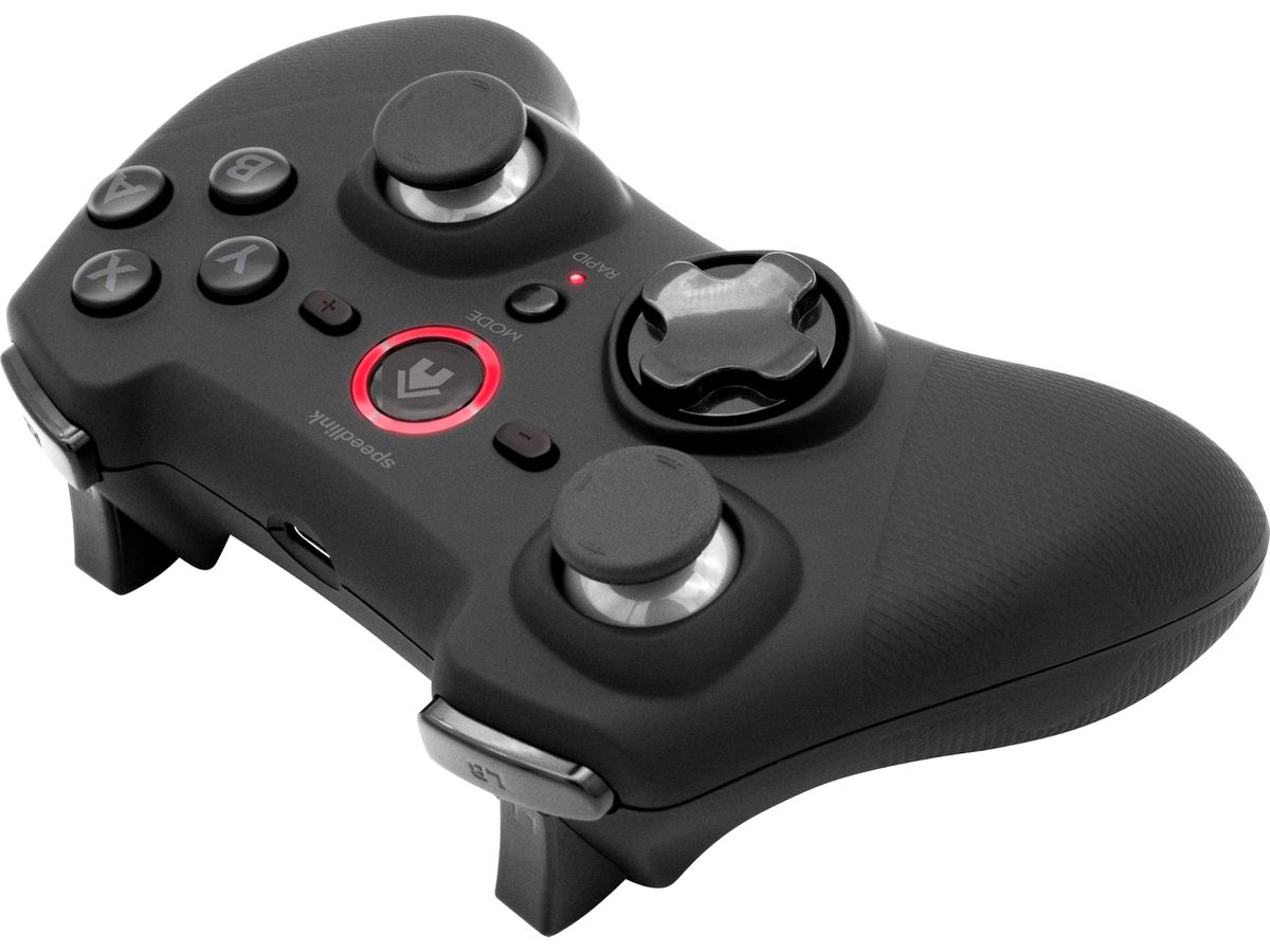 SPEEDLINK RAIT Bluetooth Gamepad SL-330402-RRBK NSW, OLED, rubber-black (4027301210811)
