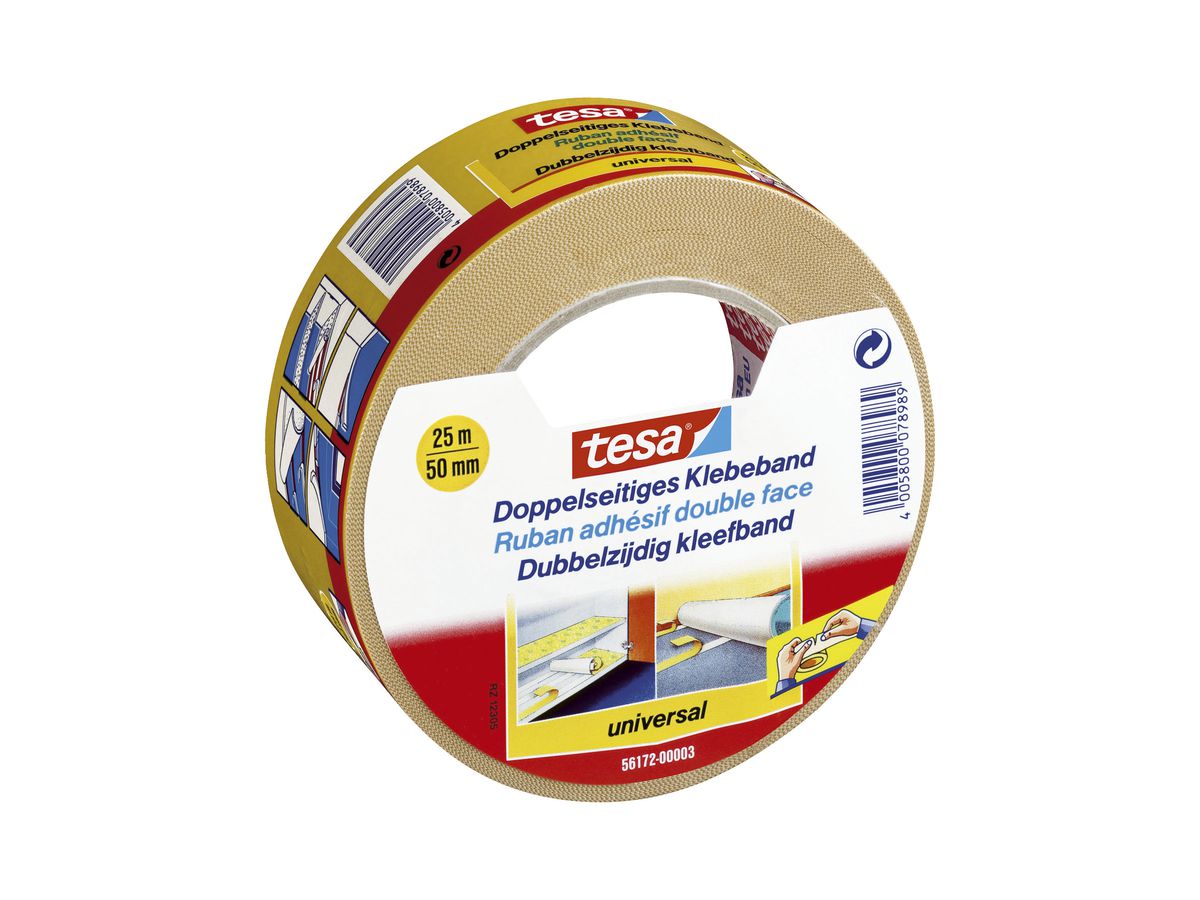 TESA Doppelklebeband 50mmx25m 561720000 (4042448388704)