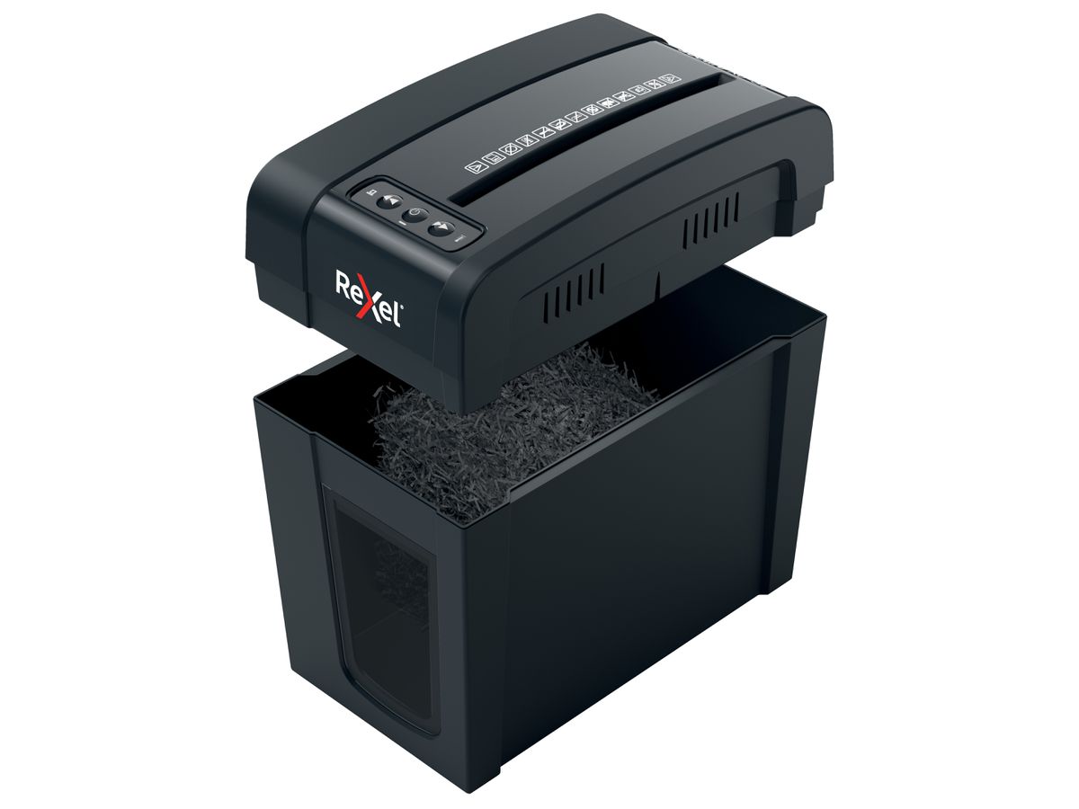 REXEL Aktenvernichter Secure 2020125EU X6-SL, P-4, 10lt (5028252615297)