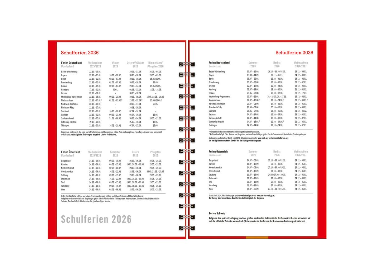 HEYE Agenda Peanuts 2026 21545+26 1S/2P TE 15.2x23.2cm (9783756410446)