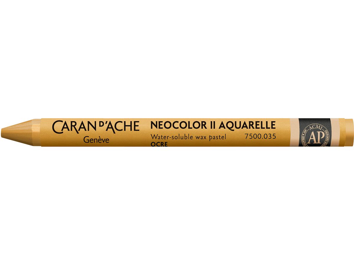 CARAN D'ACHE Pastelli a cera Neocolor II 7500.035 ocra (7610186271724)