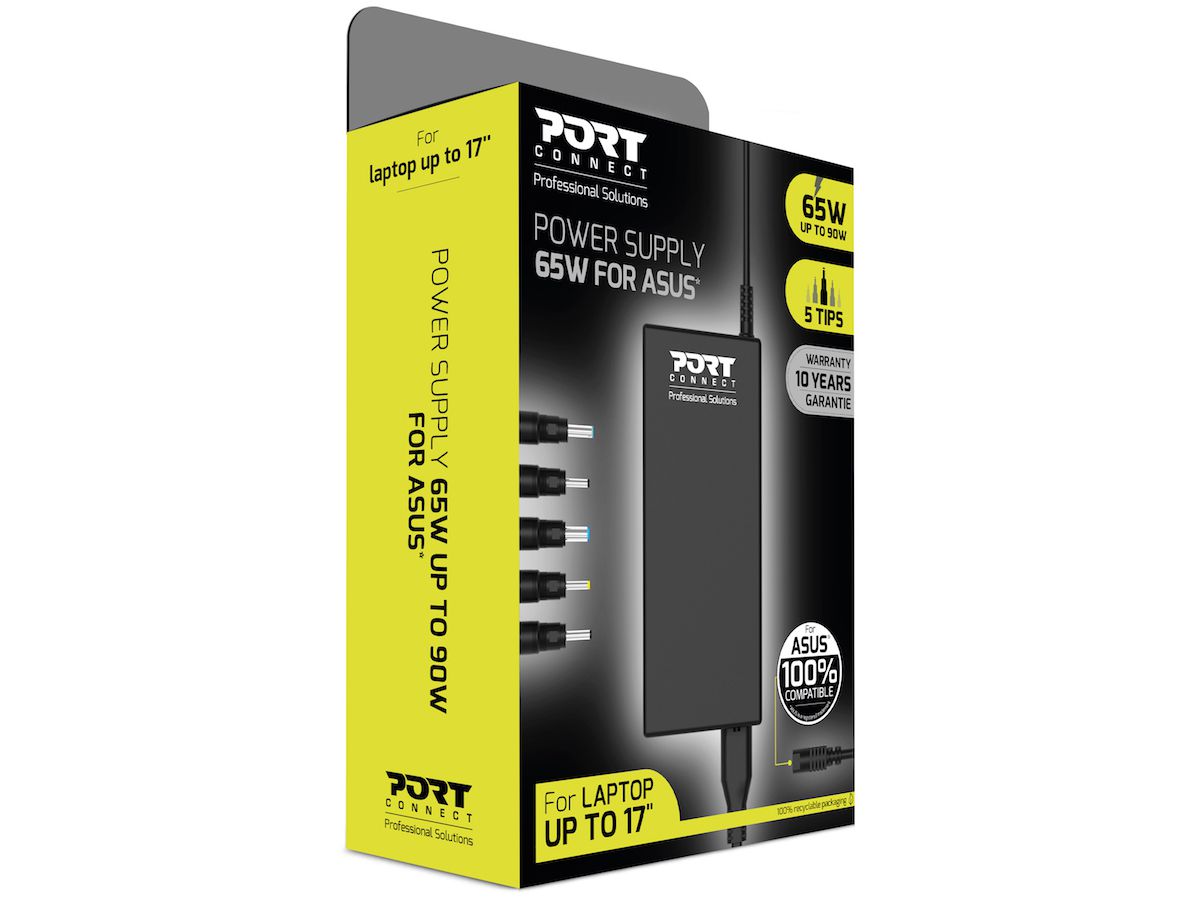 PORT PowerSupply 65W ASUS 900093-AS Black (3567042030077)