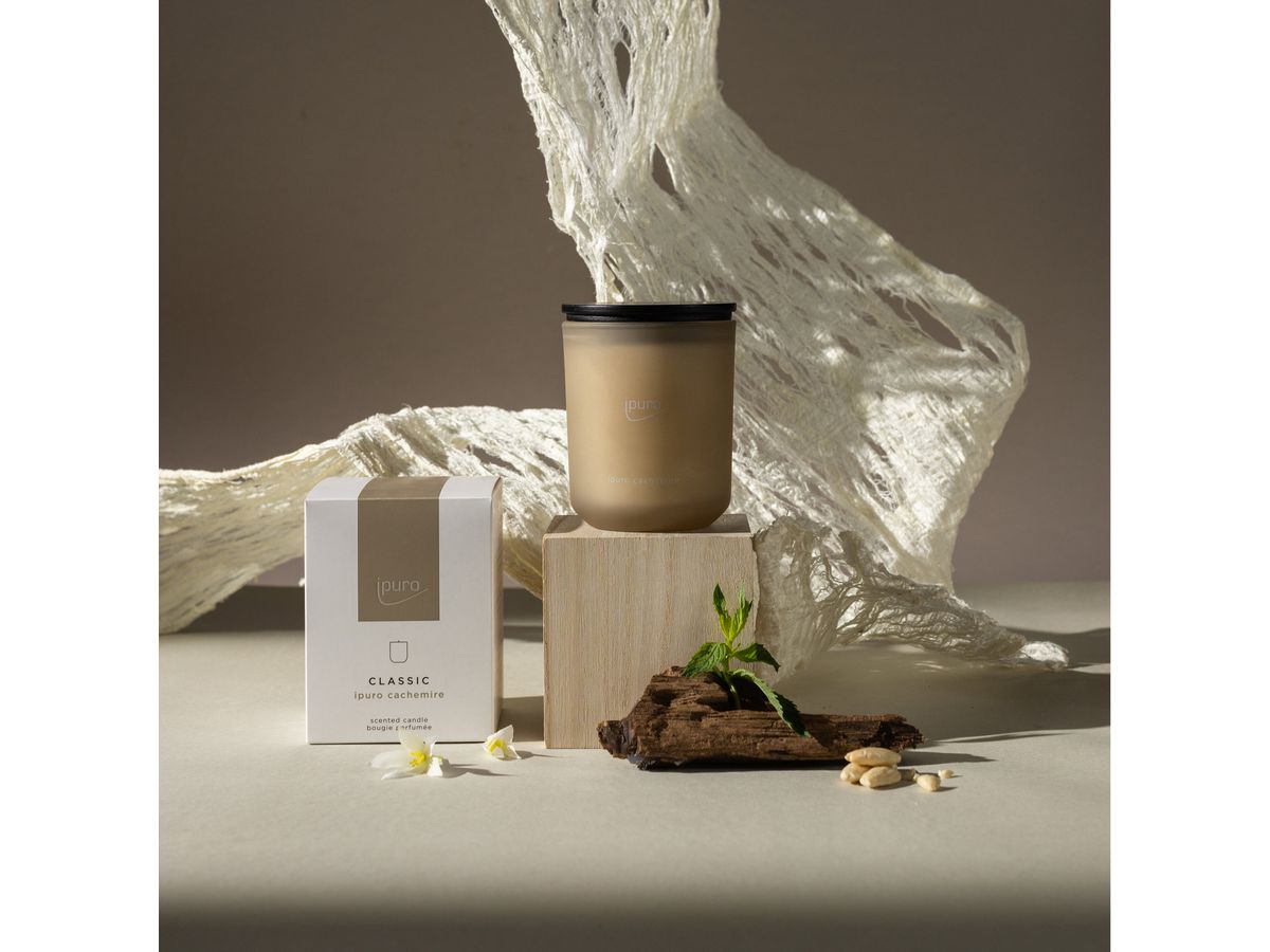 IPURO Bougie parfumée 270g 061.4183.00 cachemire (4051281820579)