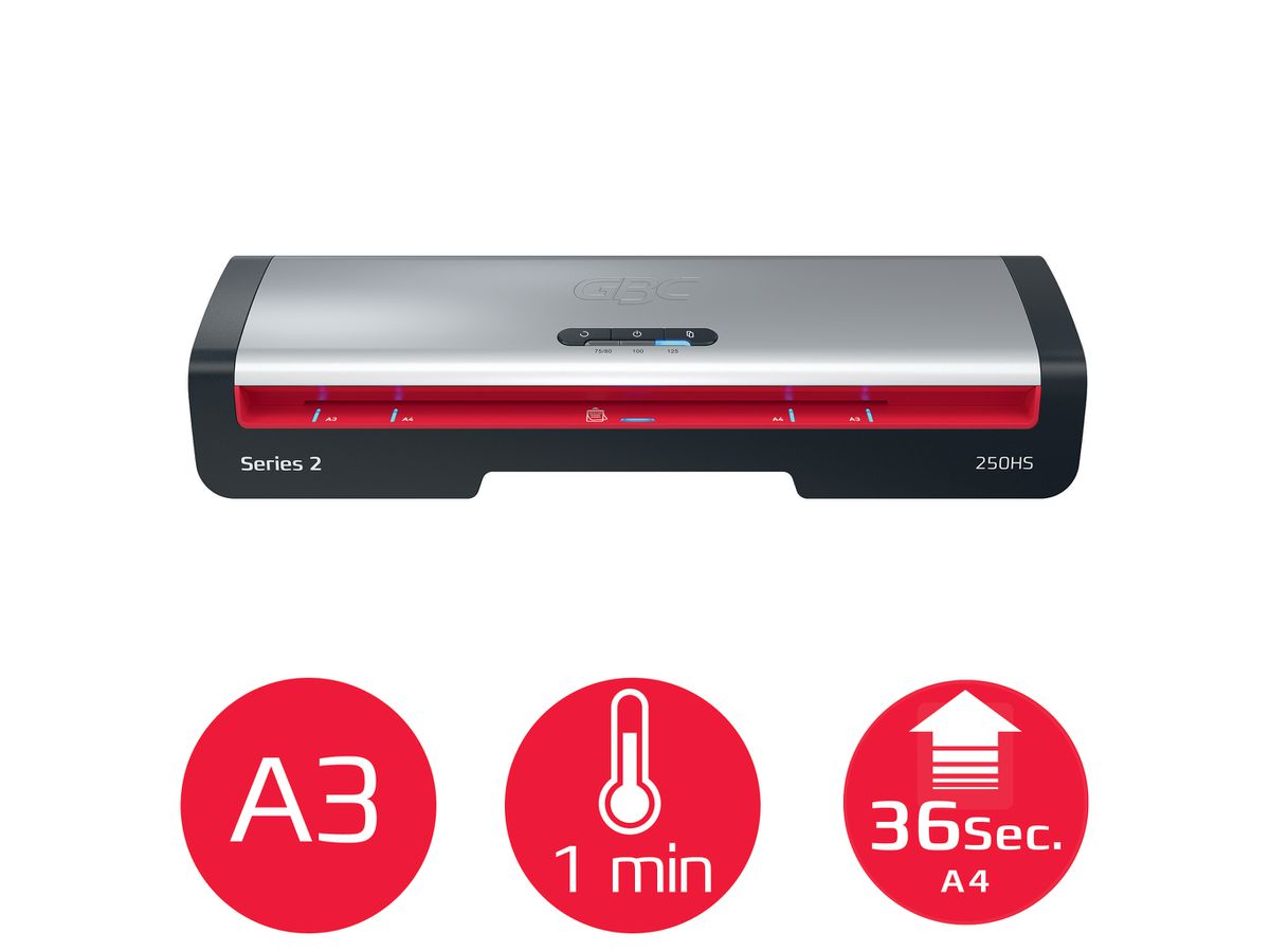 GBC Laminatore 250HS A3 4410071CH (5028252650175)