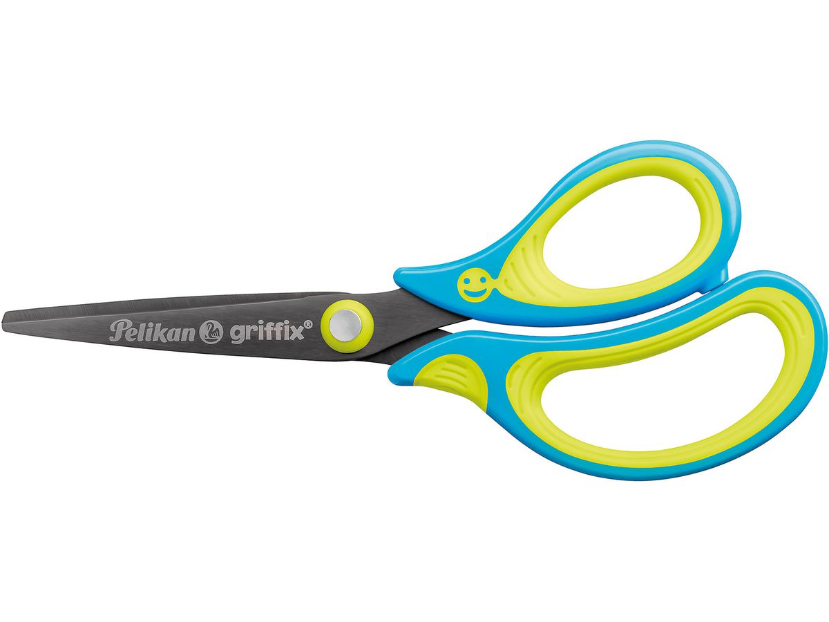 PELIKAN Scissors Griffix 810241 fresh blue, destrimani (4012700810243)