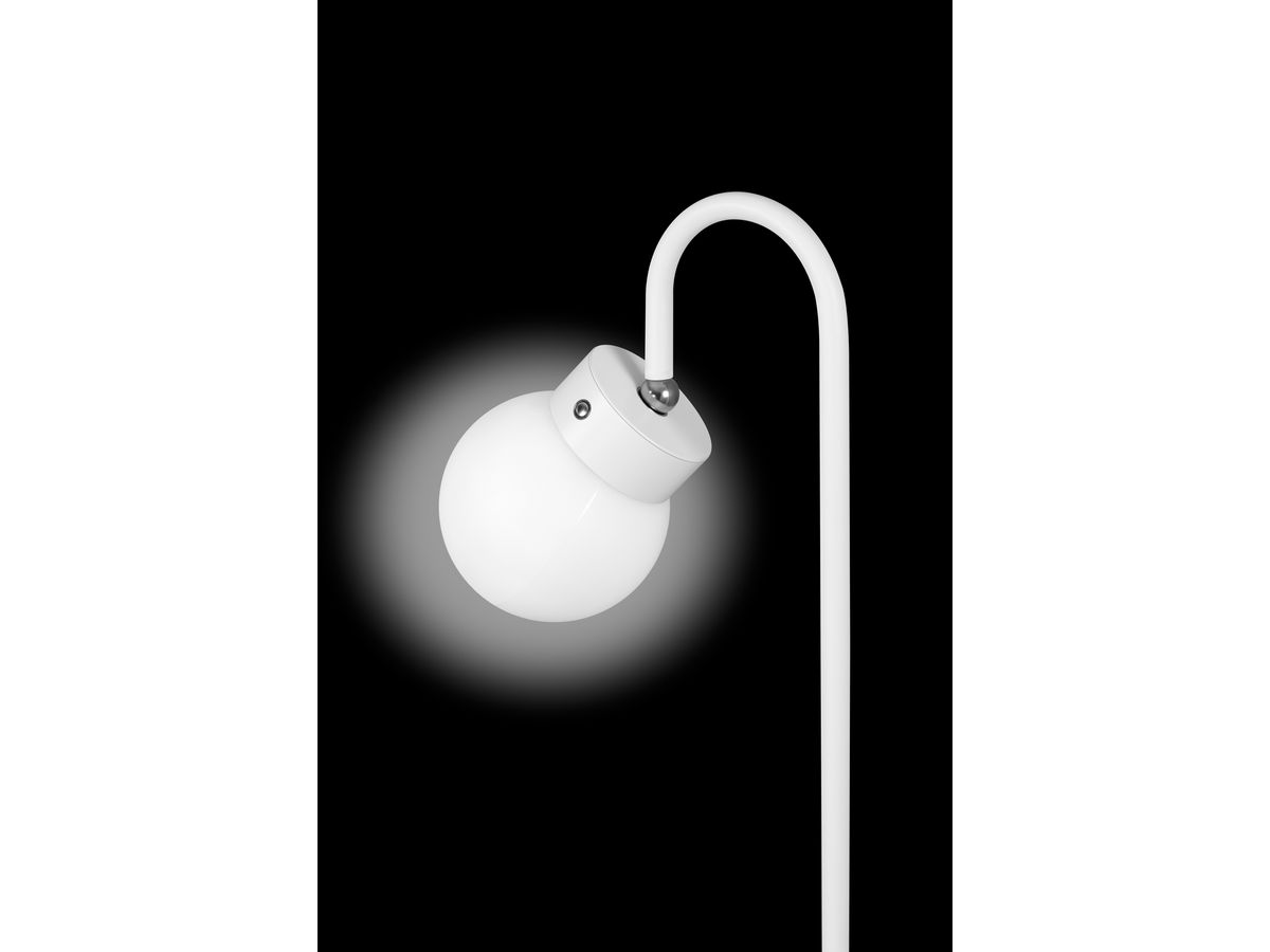 HANSA Lampada da terra Flare Bubble 41-5011.202 bianco (7612176093200)