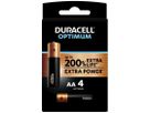 DURACELL Pila Optimum 4-137486 AA, LR6, 1.5V 4 pezzi (5000394137486)