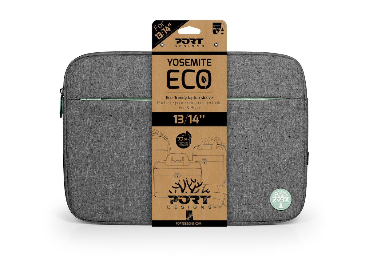 PORT Yosemite Eco Sleeve 13/14 400704 Notebook Sleeve Grey (3567044007046)
