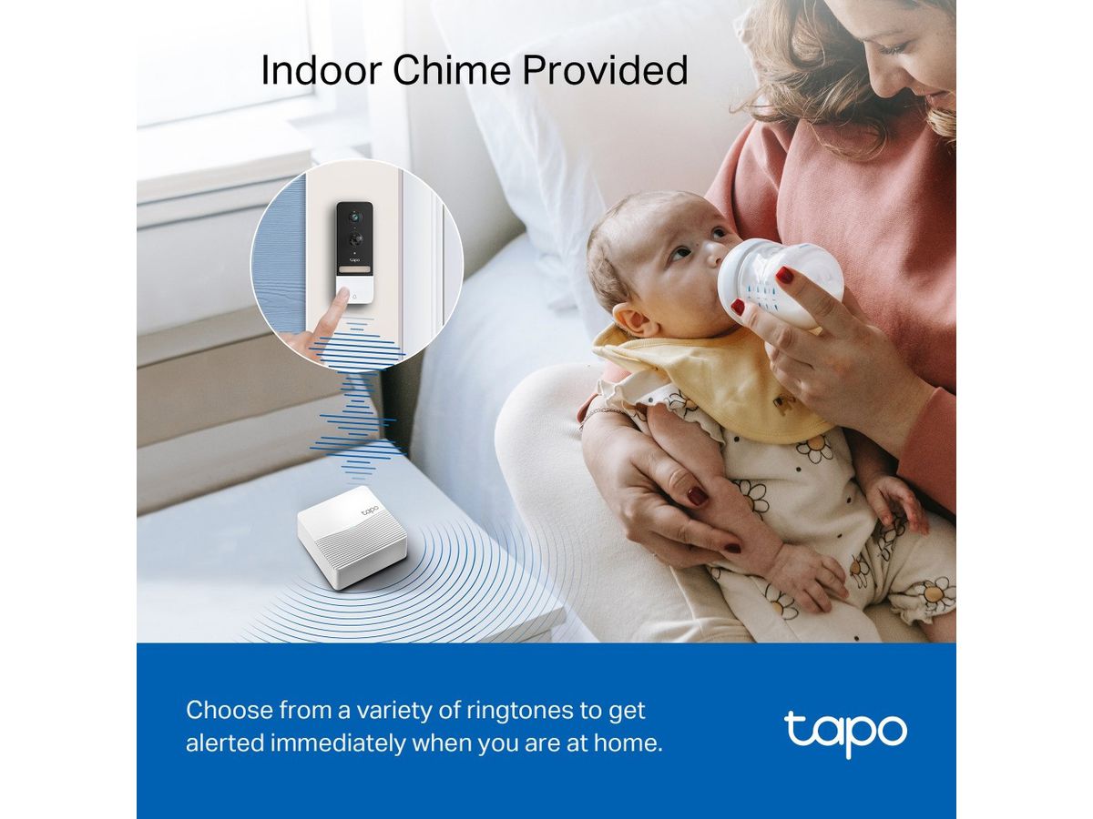 TP-LINK Smart Video Doorbell Cam Kit Tapo D230S1 (4897098685686)