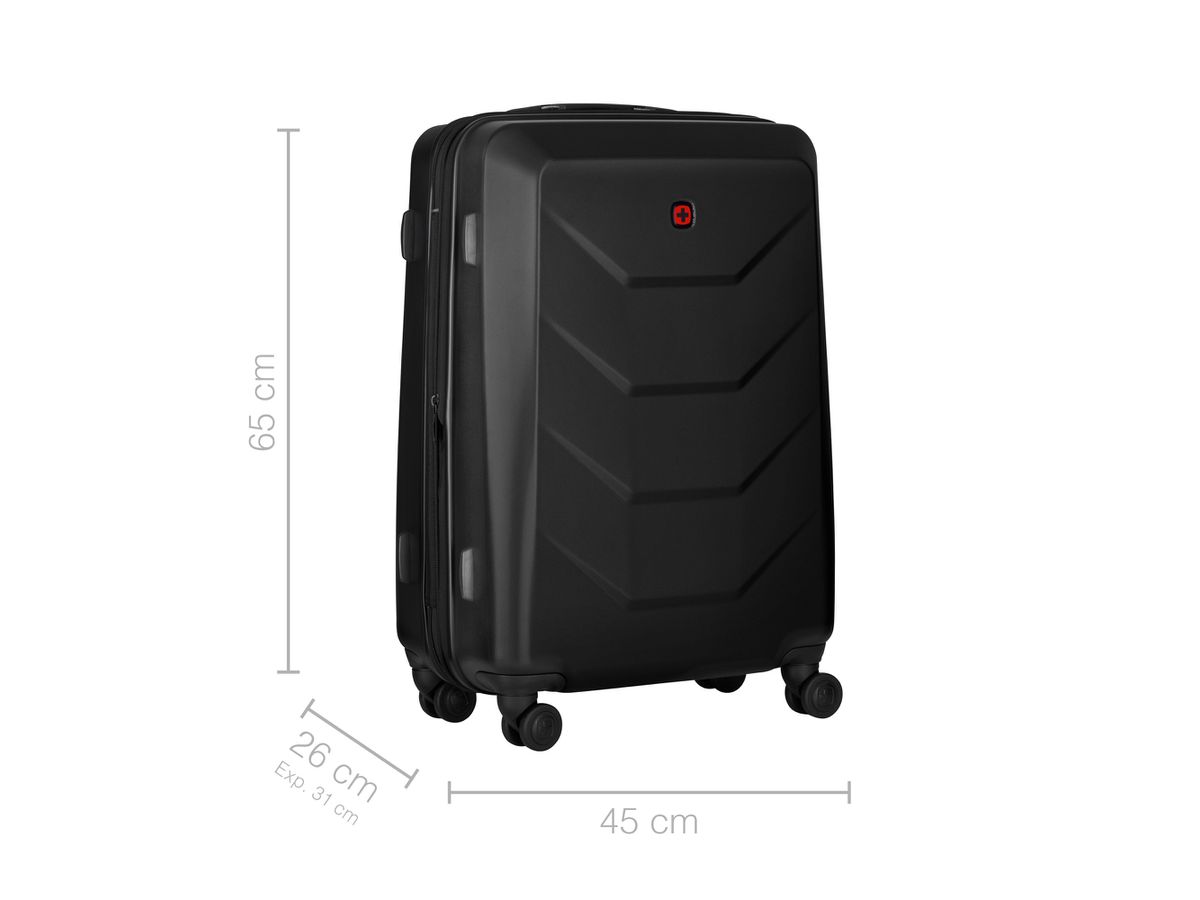 WENGER Prymo Medium 59l 612537 Hardside Case Black (7611160242488)