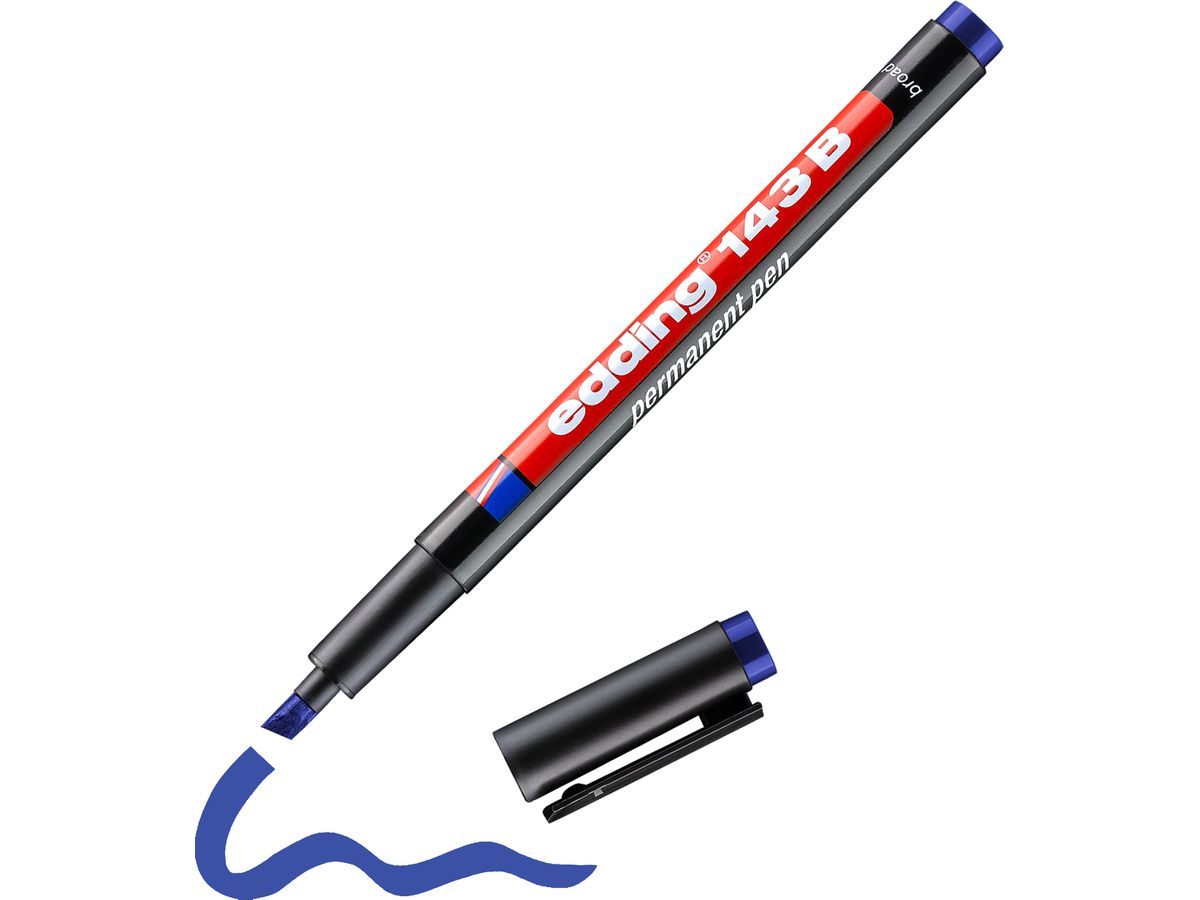 EDDING OHP-Marker permanent B 143-3 blu (4004764001248)