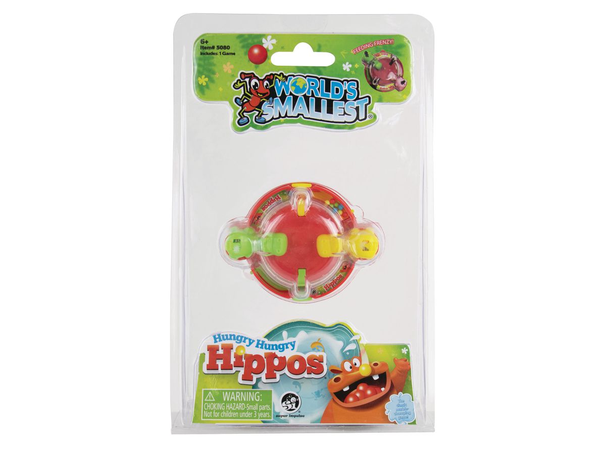 WORLDS SMALLEST Hungry Hippo 1180.99219 (0810010992192)