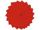 URSUS Papier à dessin couleur A3 2174022 130g, rouge rubis 100 feuilles (7612532005526)