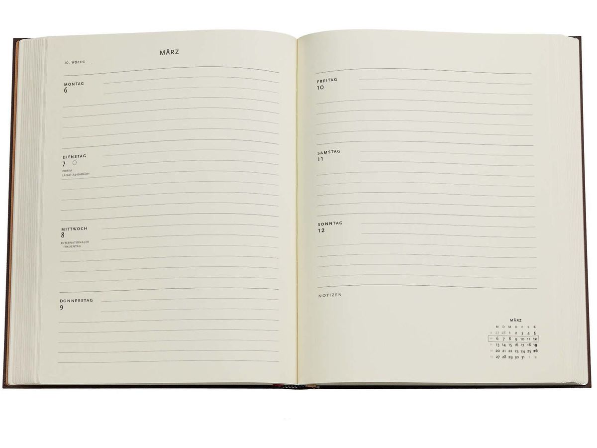 PAPERBLANKS Agenda Diamant. Thron. 2026 DD0639-9 1W/2S HOR Ultra HC DE 18x23cm (9780349706399)