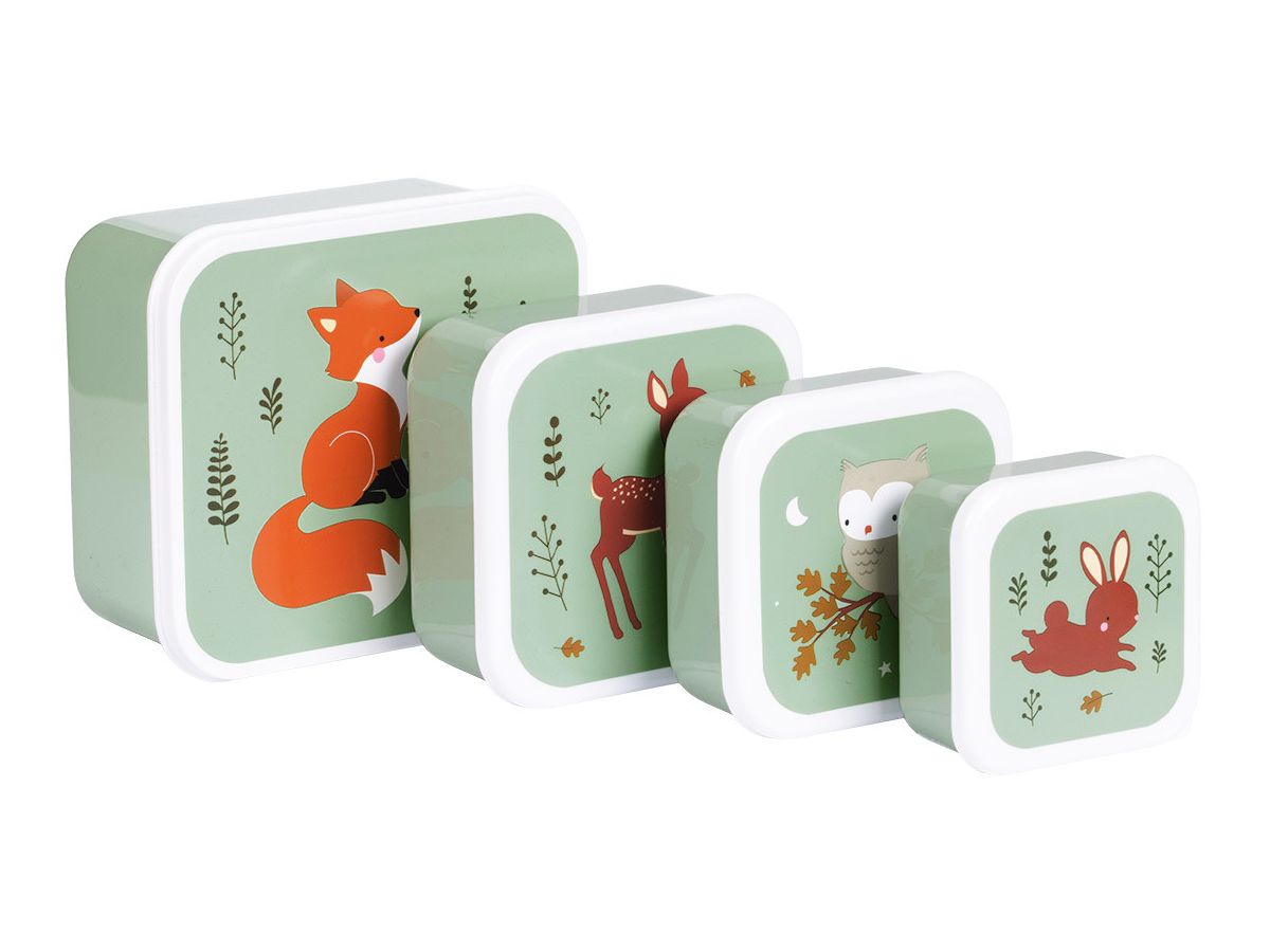 ALLC Lunch & Snackbox Set SBSEFF45 Forest friends (8719715001951)