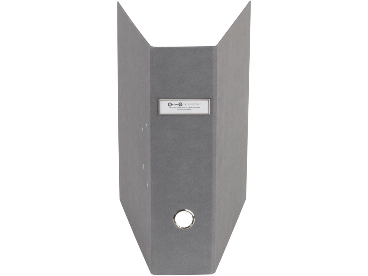 BIGSO BOX OF SWEDEN classeur Archie 8.5cm 550154147 gris A4 (7330061550453)