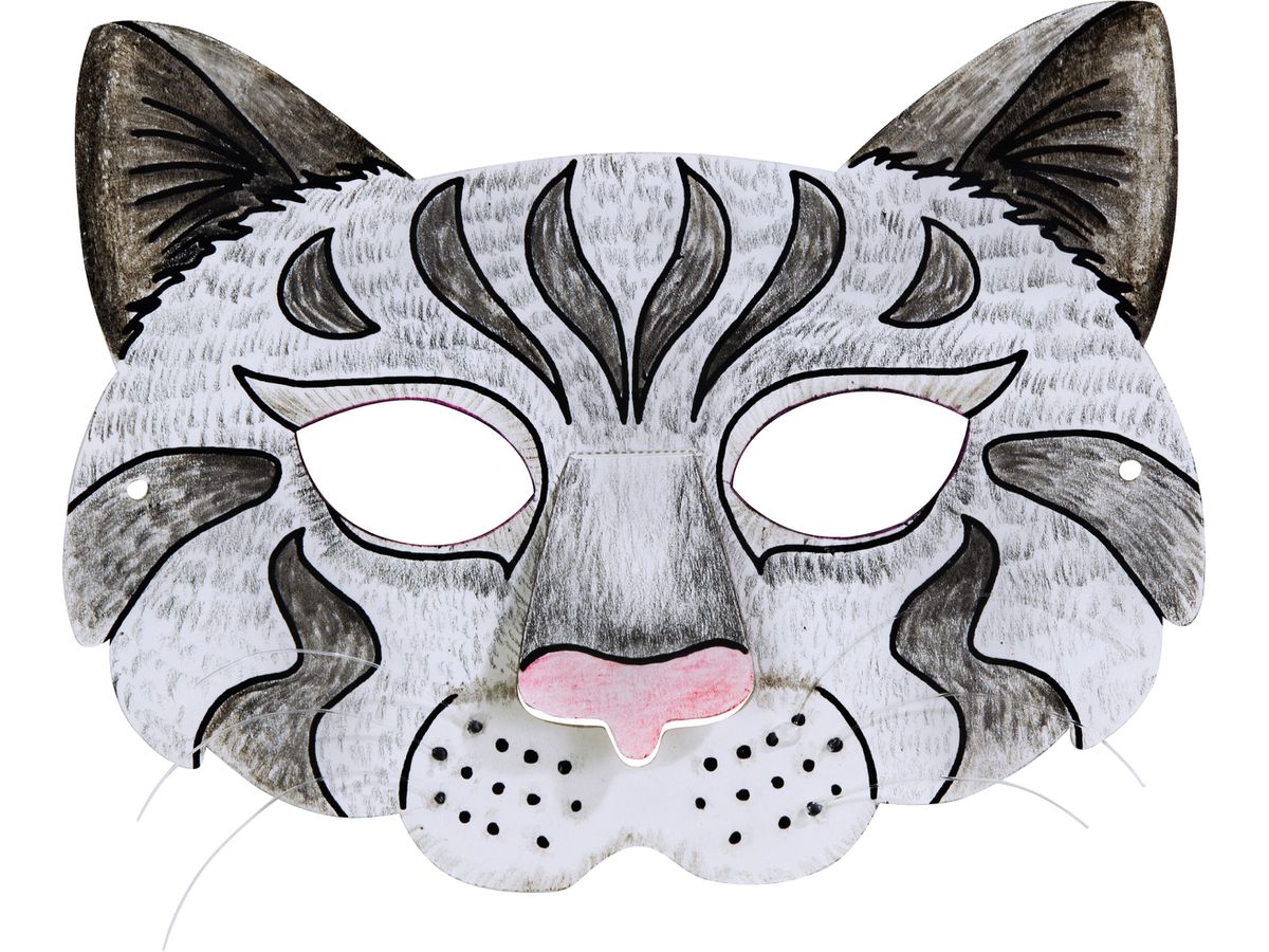 FOLIA Kindermasken 23209 6 Formen ass. (4001868043129)