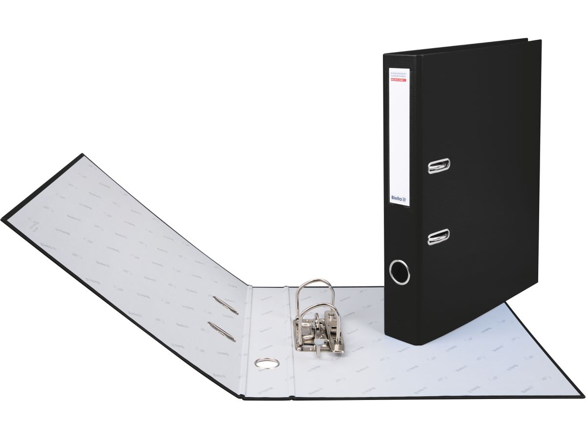 BIELLA Bundesordner 4cm 10341402U schwarz A4 (7611365253272)