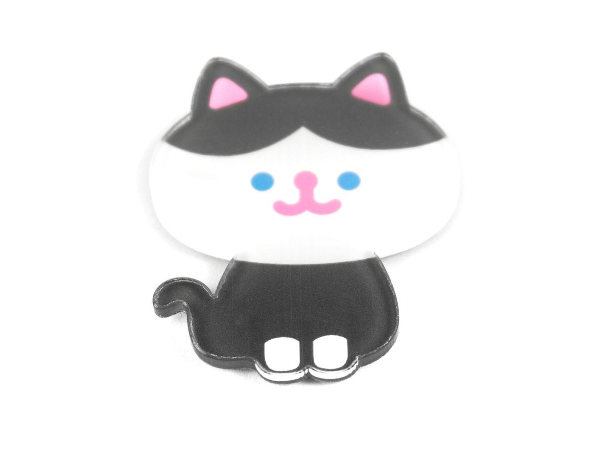 ROOST Magnet Katze 4.5x3.5cm PA-M2477 assortiert (7640420952683)