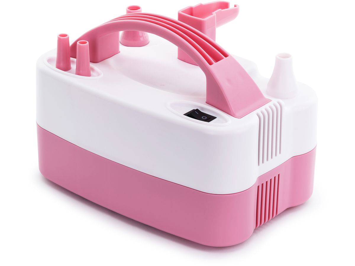 PARTYDECO Pompe à ballons électrique GHT-73005 rose (5904555042384)