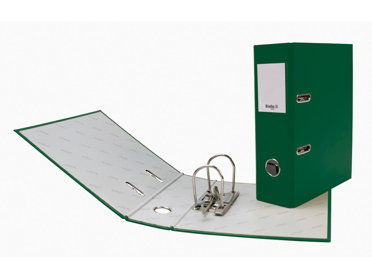 BIELLA Classeur Plasticolor 7cm 10750730U vert A5 (7611365258109)