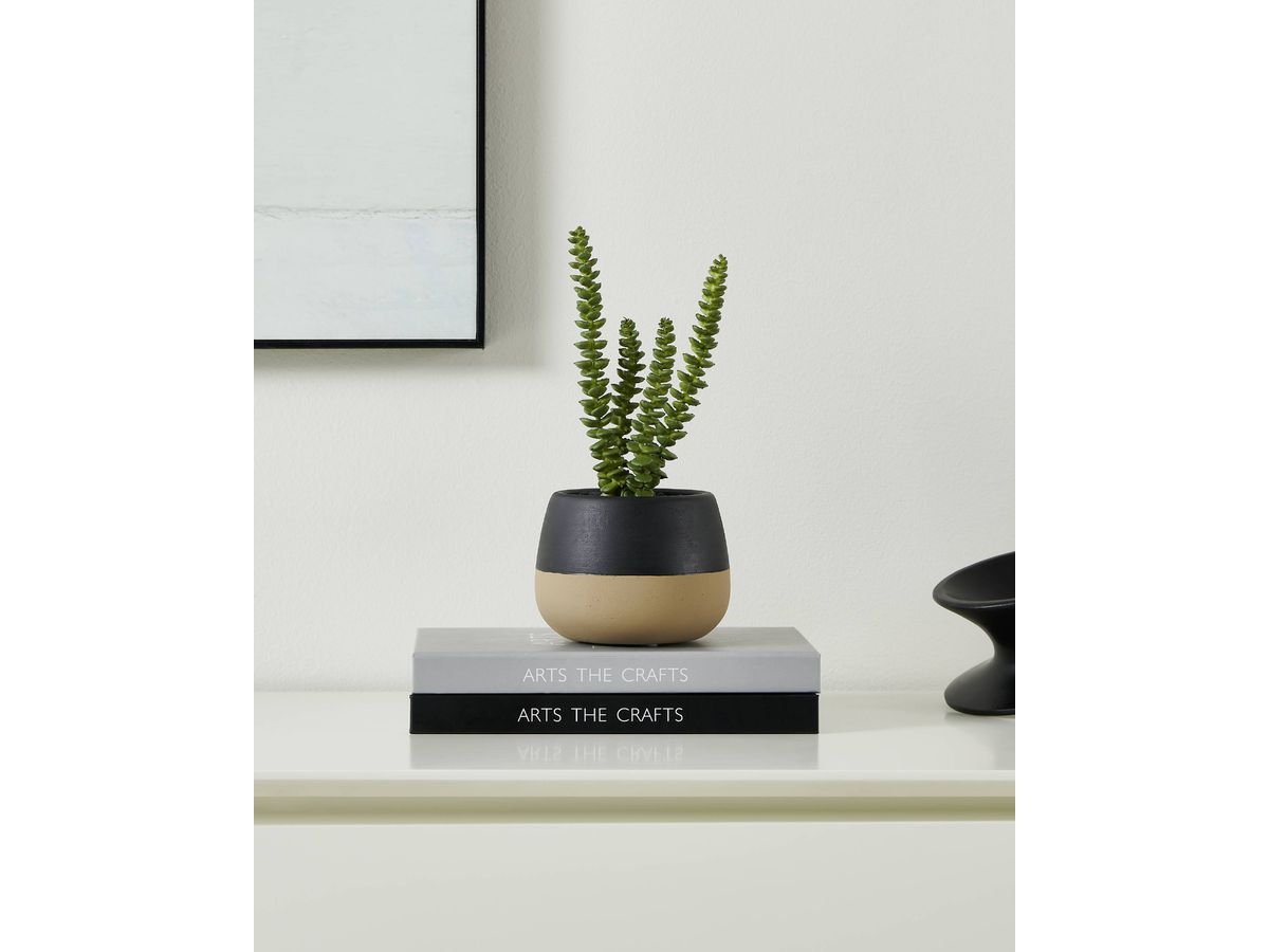 EGLO Kunstpflanze 20cm 428494 grün, im Topf (9008606367931)